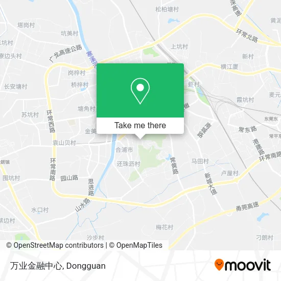 万业金融中心 map