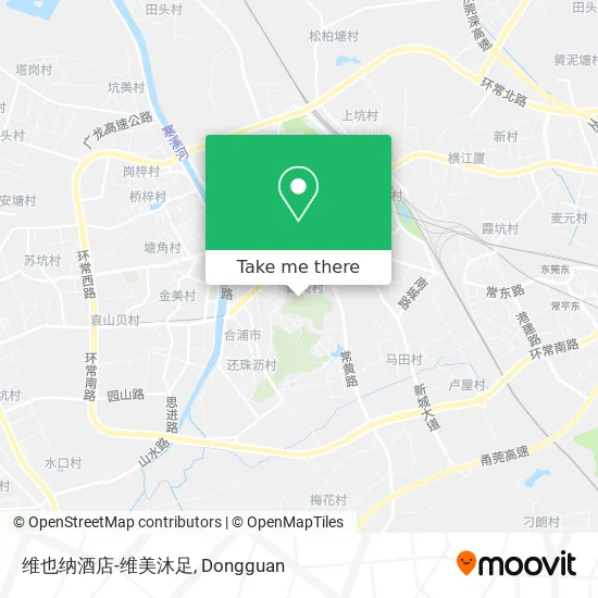 维也纳酒店-维美沐足 map