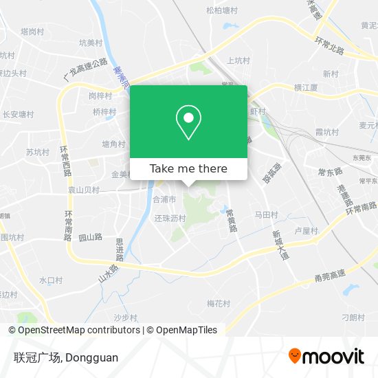 联冠广场 map