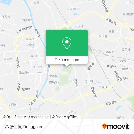 温馨住宿 map