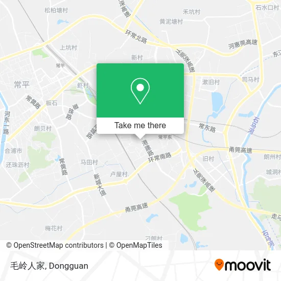 毛岭人家 map