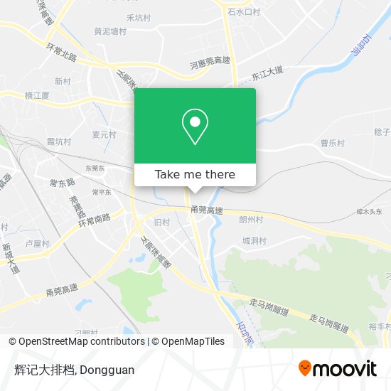 辉记大排档 map