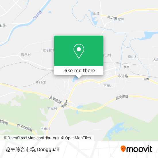 赵林综合市场 map