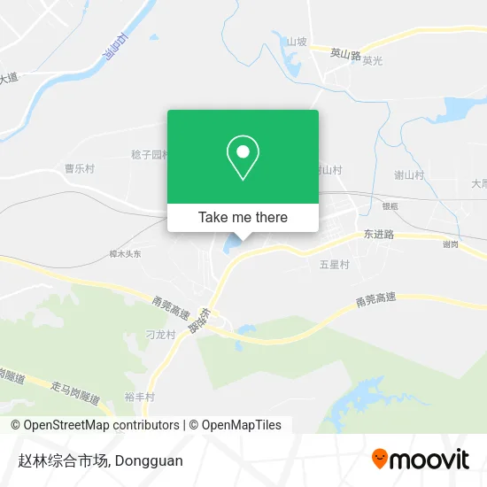 赵林综合市场 map