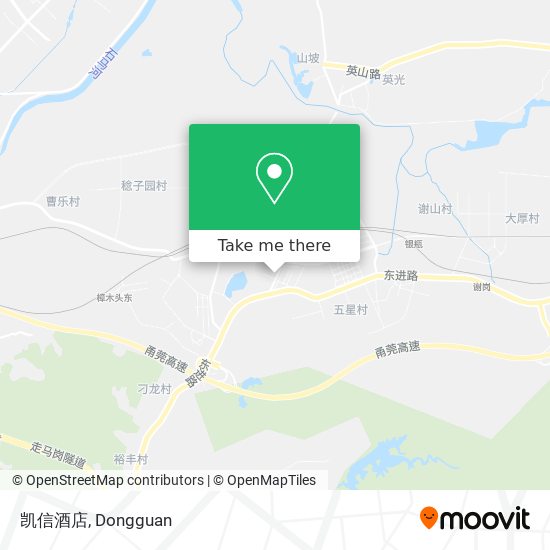 凯信酒店 map
