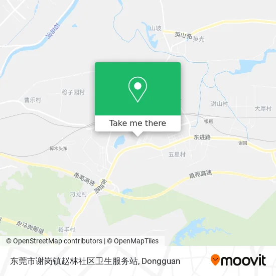 东莞市谢岗镇赵林社区卫生服务站 map