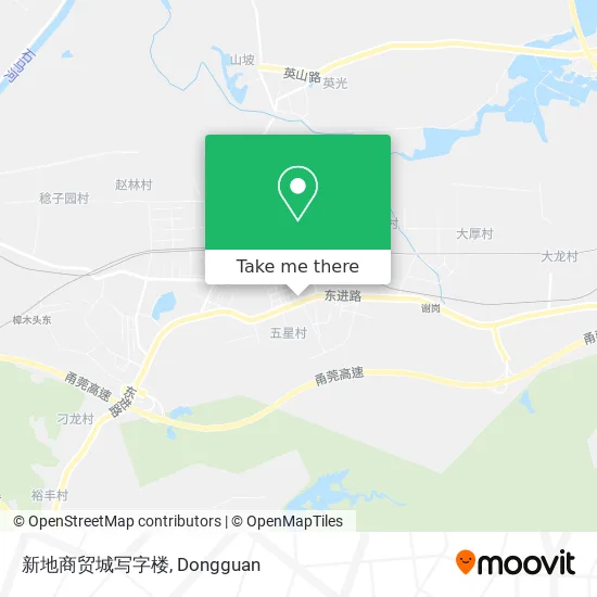 新地商贸城写字楼 map
