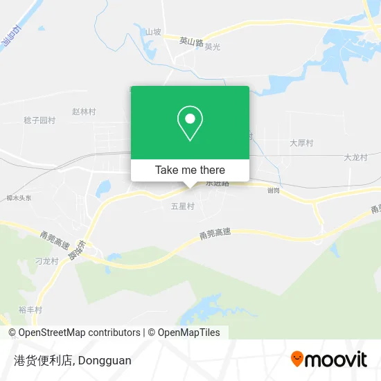 港货便利店 map