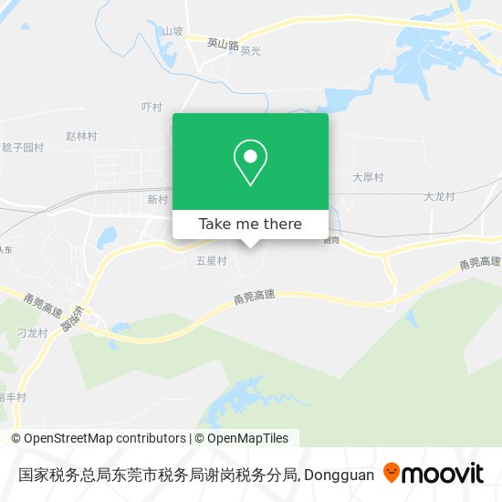 国家税务总局东莞市税务局谢岗税务分局 map