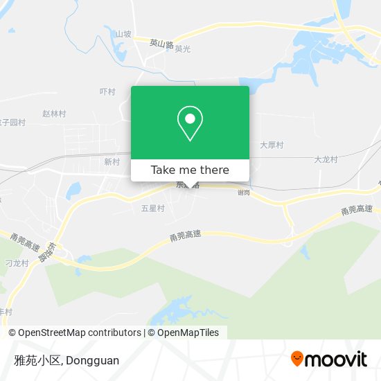 雅苑小区 map