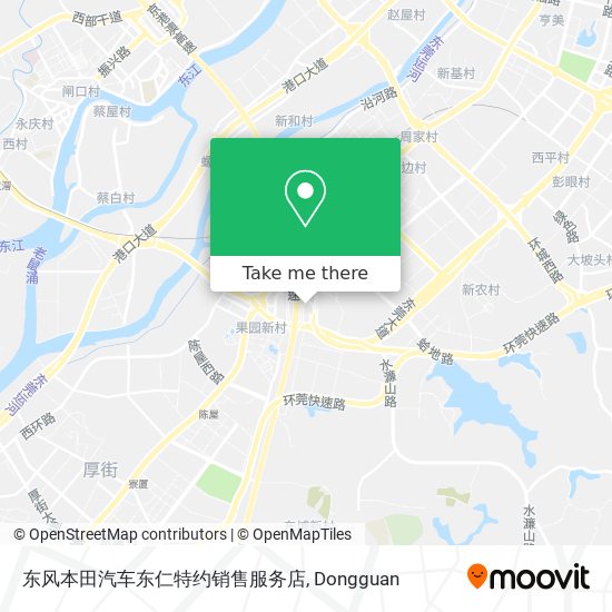 东风本田汽车东仁特约销售服务店 map