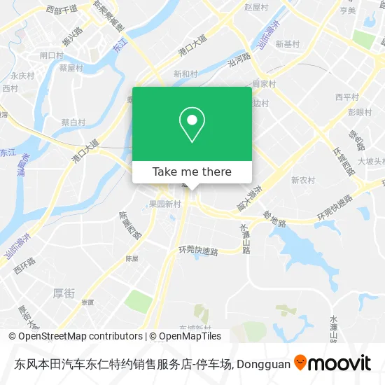东风本田汽车东仁特约销售服务店-停车场 map