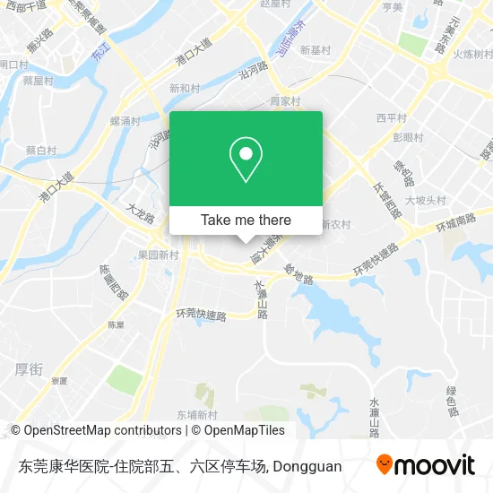 东莞康华医院-住院部五、六区停车场 map