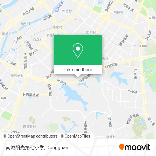 南城阳光第七小学 map