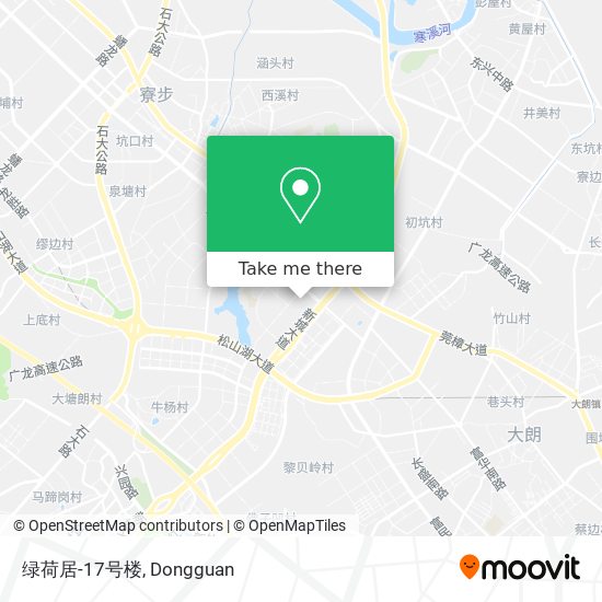 绿荷居-17号楼 map