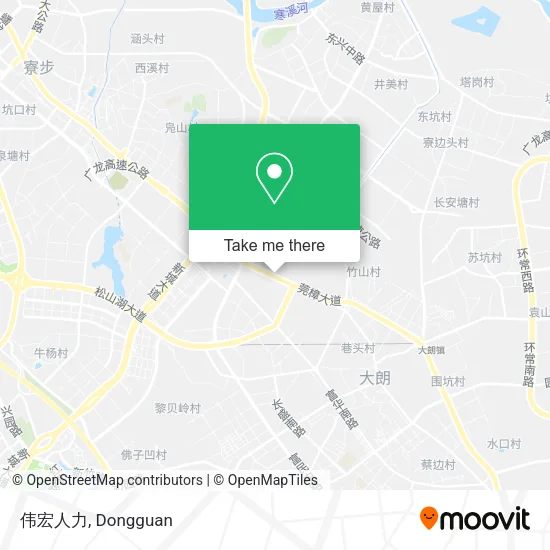 伟宏人力 map