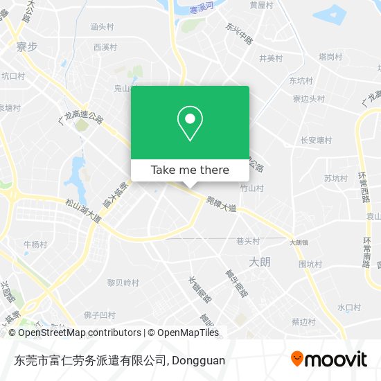 东莞市富仁劳务派遣有限公司 map