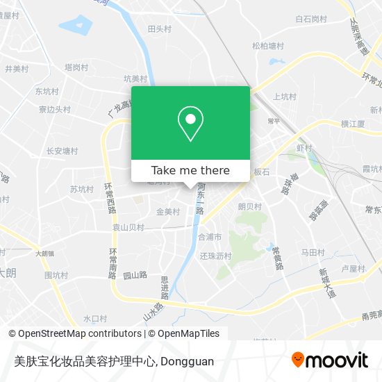 美肤宝化妆品美容护理中心 map