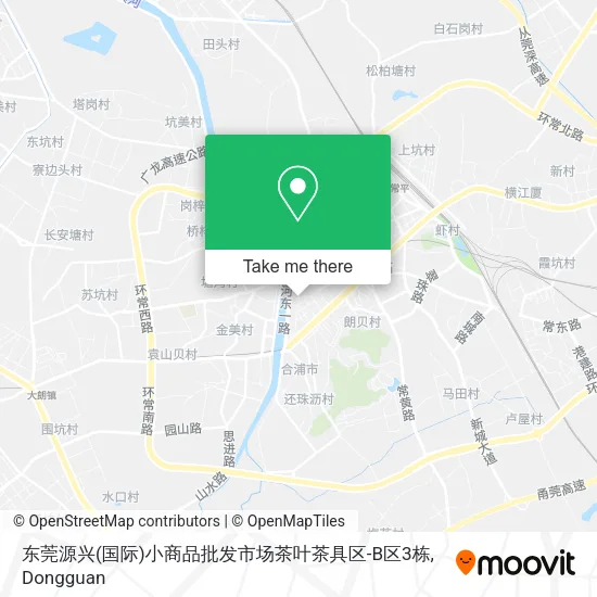 东莞源兴(国际)小商品批发市场茶叶茶具区-B区3栋 map