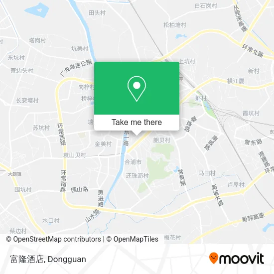 富隆酒店 map