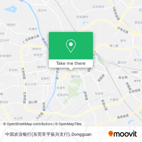 中国农业银行(东莞常平振兴支行) map