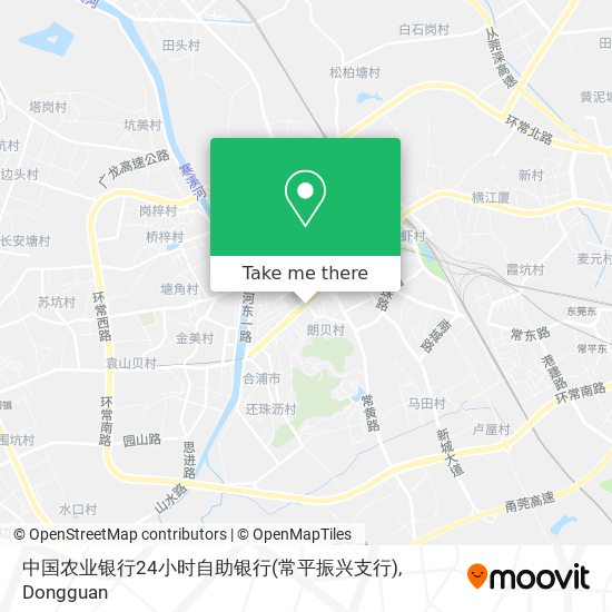 中国农业银行24小时自助银行(常平振兴支行) map