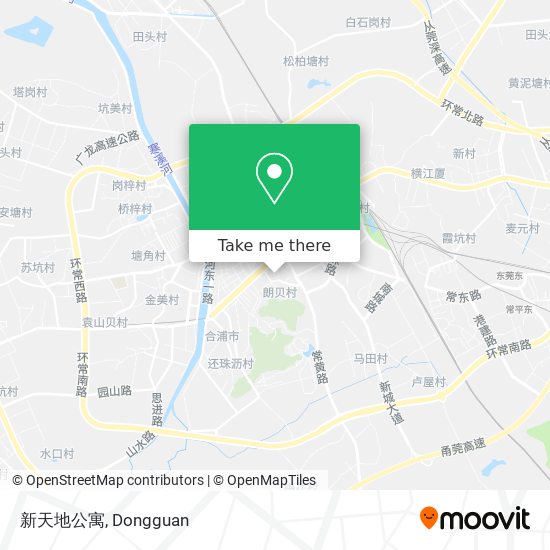 新天地公寓 map