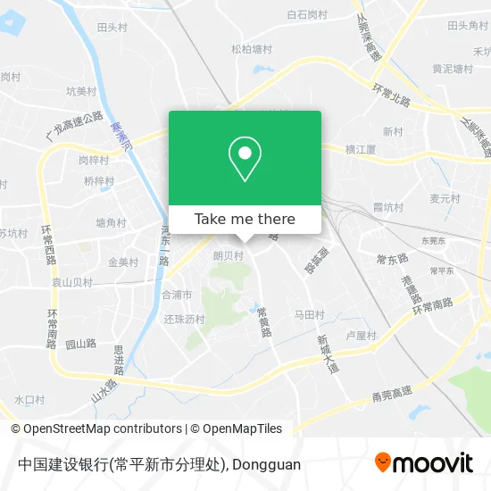 中国建设银行(常平新市分理处) map