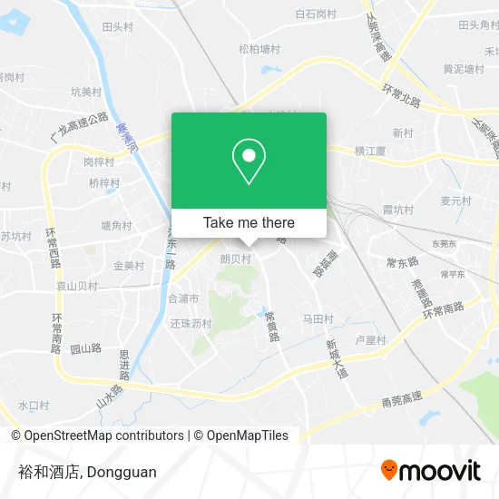 裕和酒店 map