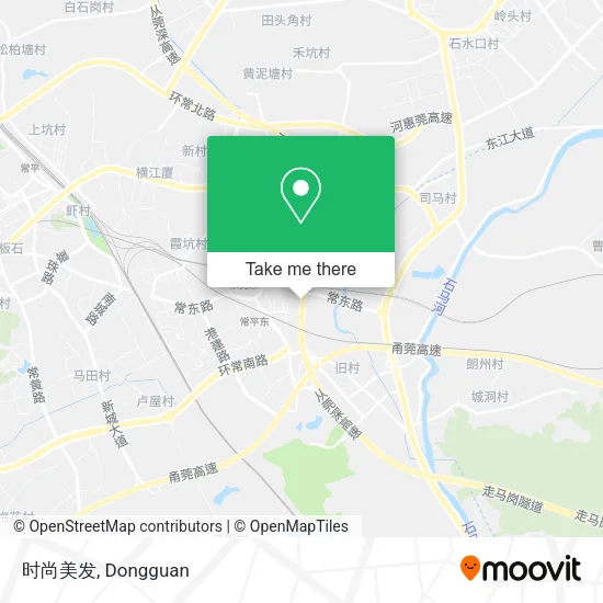 时尚美发 map