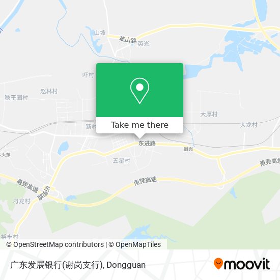 广东发展银行(谢岗支行) map