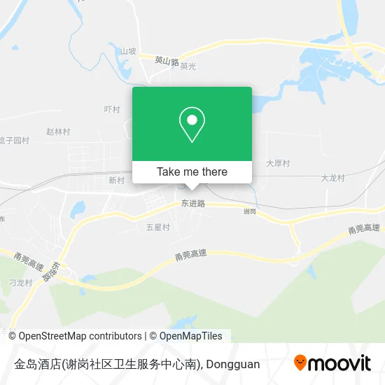 金岛酒店(谢岗社区卫生服务中心南) map