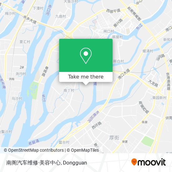 南阁汽车维修·美容中心 map
