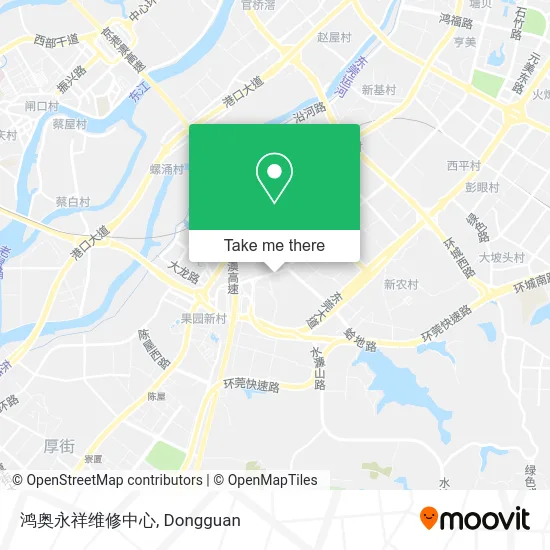 鸿奥永祥维修中心 map