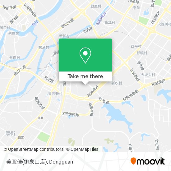 美宜佳(御泉山店) map