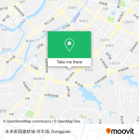 未来家园建材城-停车场 map