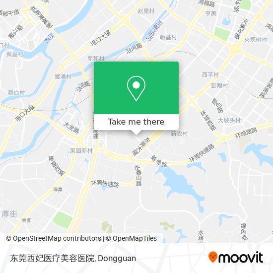 东莞西妃医疗美容医院 map