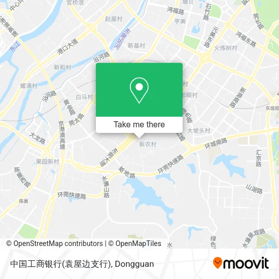 中国工商银行(袁屋边支行) map