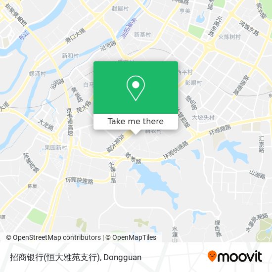 招商银行(恒大雅苑支行) map