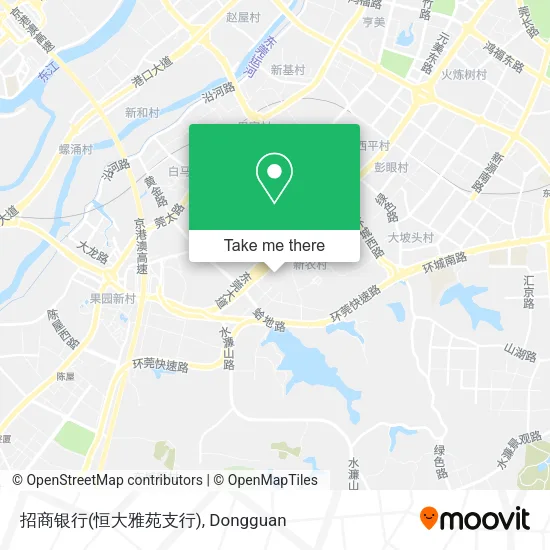 招商银行(恒大雅苑支行) map
