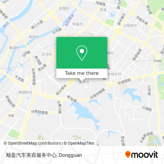 顺盈汽车美容服务中心 map
