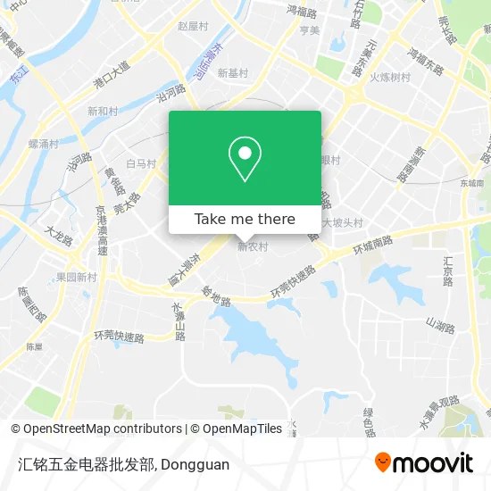 汇铭五金电器批发部 map