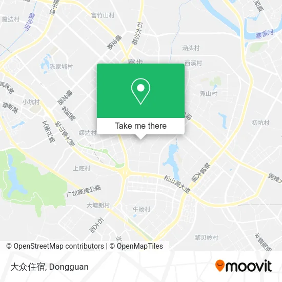 大众住宿 map