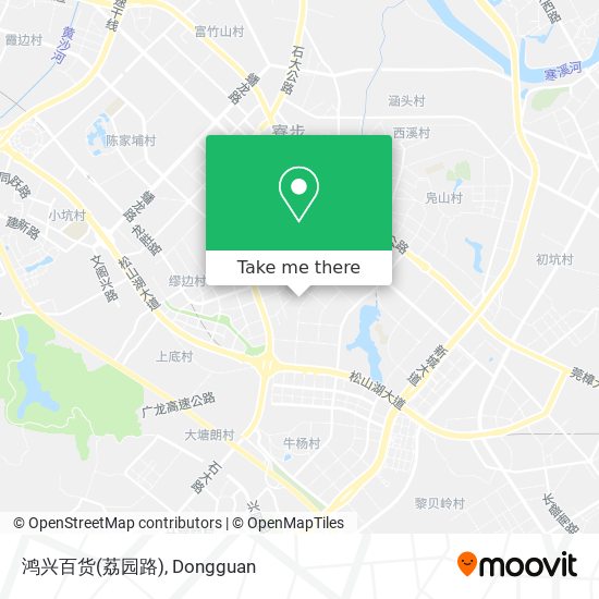 鸿兴百货(荔园路) map