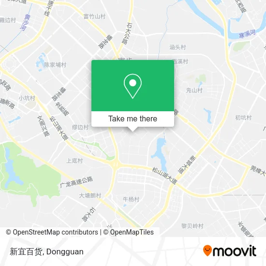 新宜百货 map