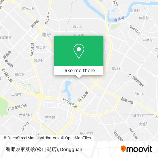香顺农家菜馆(松山湖店) map