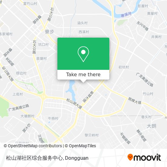 松山湖社区综合服务中心 map