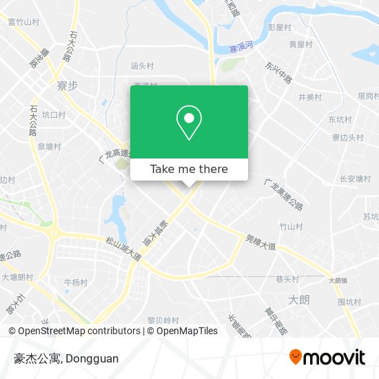 豪杰公寓 map