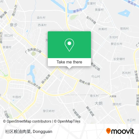 社区粮油肉菜 map