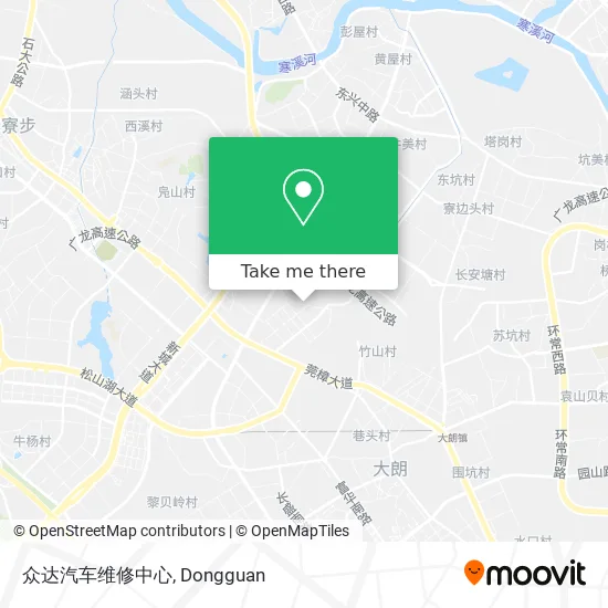 众达汽车维修中心 map